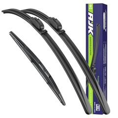 Wiper Blades for Mazda CX-3 2016 2017 2018 2019 2020 2021, 3 22+18+10 3 piece