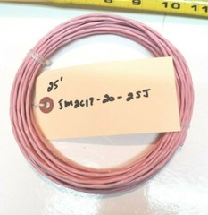25 FEET TWISTED PAIR PTFE OVER KAPTON SILVER PLATED SHIELDED 20 AWG WIRE