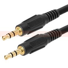 3.5mm Male to Male Cable 3ft 6ft 12ft 25ft 50ft 100ft Lot Stereo Audio Aux 1/8″
