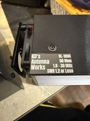50 ohm 1000 Watt Dummy Load. Custom Built. Fan Cooled. Ham/CB