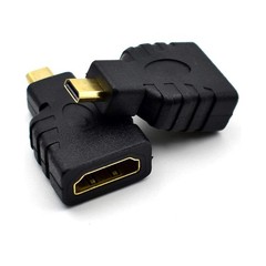 5x Micro HDMI Type D Male To HDMI A Female Cable Adapter Converter Connector