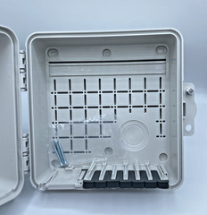 Heavy Duty Amphenol Broadband Locking Weather Proof Enclosure 9x9x4 IPE994-LTC