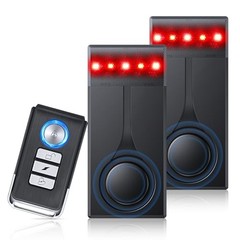 108dB Car Alarm System – Anti-Theft Vibration Sensor – Two Alarms – One Remote