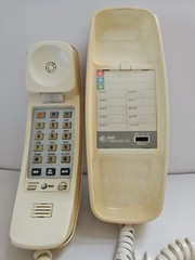 Vintage AT&T Trimline 210 Wall mount/ Desk Top Corded Phone
