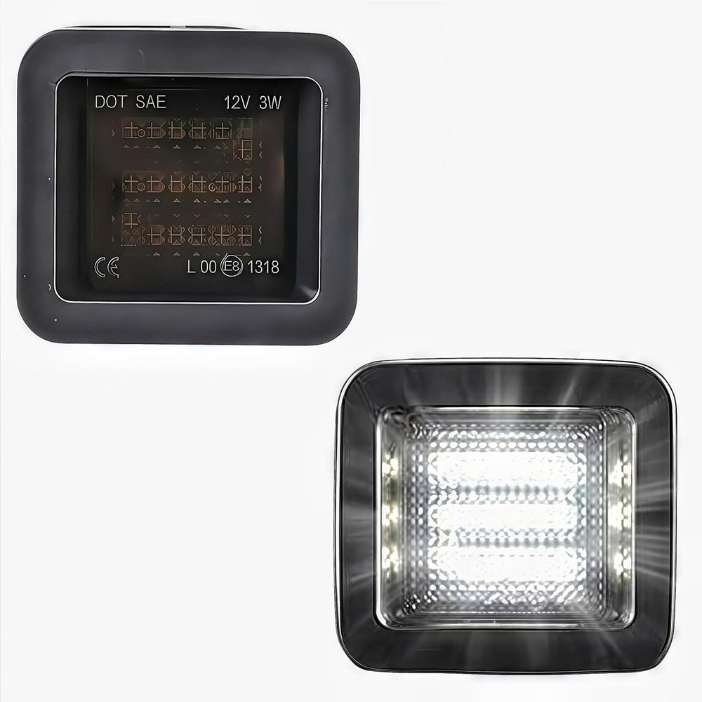 LED License Plate Light Lamp Assembly Compatible with 2015-2024 2025 Ford F150 2