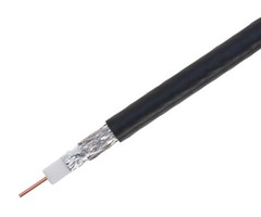 RG6 Cable COAXIAL 500ft 1000ft Bulk Coax DUAL / QUAD Outdoor 18AWG – BLACK WHITE