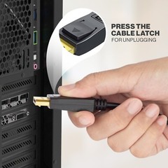 DisplayPort to Display Port Cable Male to Male For Gaming Monitor Graphics card