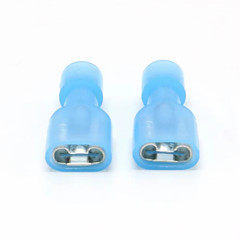 Blue Female Spade Terminals Crimp Connectors 16-14 AWG Insulated 50/100/150PCS