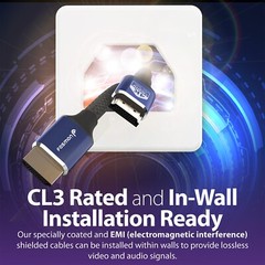 [1FT 3FT 6FT 10FT 15FT 25FT] 4K UHD High Speed Ethernet HDMI 2.0 Cable Plug