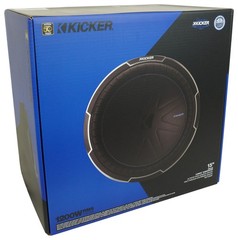Kicker 51CWQ154 COMP Q 15″ 1200 Watt Car Audio Subwoofer DVC 4 Ohm Sub CWQ154