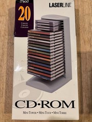 CD/DVD Cases – Vintage – Lot of 3 – Elecom, Laserline Tower, Slimpak – 76 Count