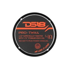 DS18 PRO-TWX4 4.5″ Super Bullet Tweeter 560W Max 1.75″ Titanium Voice Coil 4-Ohm