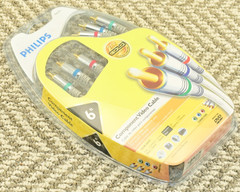 Philips Component Video Cable 6 Foot 24K Gold Plated Connectors M62795 NIP