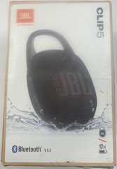 JBL Clip 5 Portable Bluetooth Speaker – Black (box Damage)