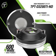 (2) 2″ NEODYMIUM TITANIUM DRIVER TIMPANO 200W TPT-D3200TI-ND 8Ω PRO AUDIO – PAIR