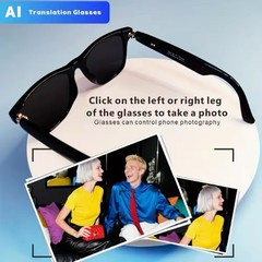 Smart Al Translation Glasses Bluetooth Wireless Call Music Outdoor E13