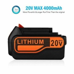 2 PACK For Black & Decker 20 V Lithium-ion 4.0Ah MAX Battery LBXR20 LB2X4020 US