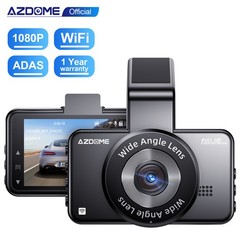 AZDOME 3″ FHD 1080P Dash Cam WiFi ADAS Car DVR Camera APP Park Mode Night Vision