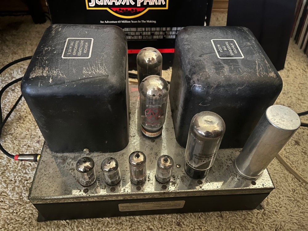 McIntosh MC30 Pair Recapped – Tubes Work but High Hours 275 240 60 75