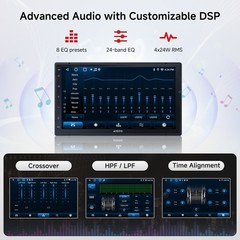 ATOTO 7″ Double Din Android Car Stereo Bluetooth Wireless CarPlay w/ Dual Camera