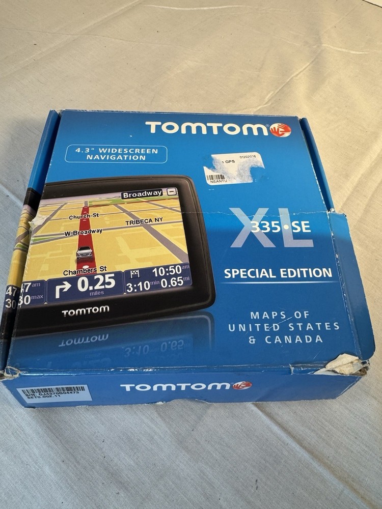TomTom XL 335 SE GPS 4.3″ Widescreen Navigation Special Edition