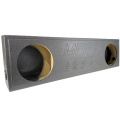 Sub Woofer Box Chevy Silverado 07-18 Single Regular Cab 2×12 Woofers Ported