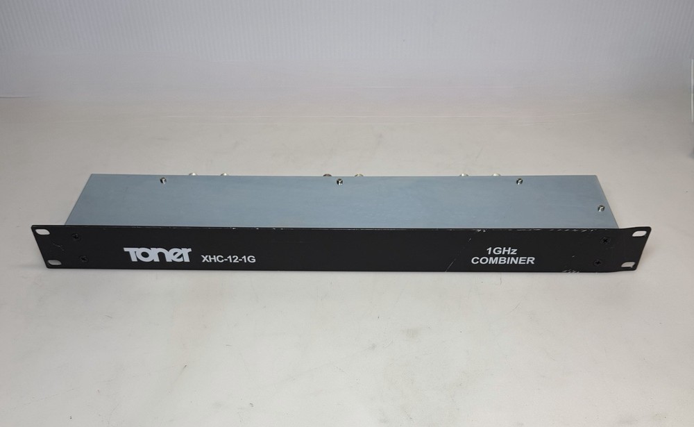 Toner XHC-12-1G 1GHz 12-Port RF Combiner Rack Mount CATV Distribution Unit