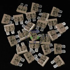 25pc 7.5Amp Medium Blade Fuse Assortment Auto Car Motorcycle SUV FUSES Kit ATM