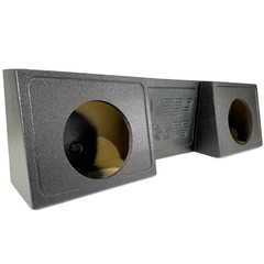 Regular Cab / Single Cab 10” Dual Sub Box Subwoofer Enclosure Gm Ford Dodge