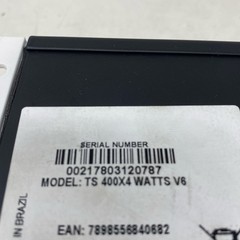 Taramps TS 400X4 V5 EF PT 4-Channel Car Audio Amplifier 400W RMS