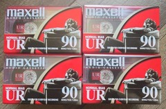 Lot of 16 – Maxell UR90 / 90 Minutes Audio Cassette Tapes Normal Bias SEALED NEW