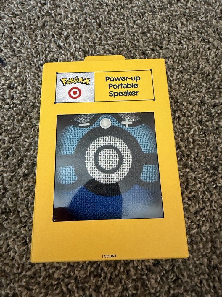 Pokemon X Target Dive Portable Speaker New RARE LIMITED