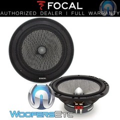 FOCAL W/165AS 6.5″ 60W RMS 4-OHM FIBER GLASS CONE MIDBASS DRIVERS SPEAKERS NEW