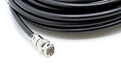 HD SDI Cable – Black Coaxial BNC Male to Male 20ft – 75 Ohm 3Gbps
