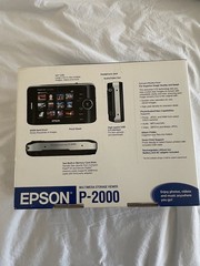 Epson P-2000 3.8″ LCD Digital Multimedia Viewer 40 GB SD Compact Flash Open Box