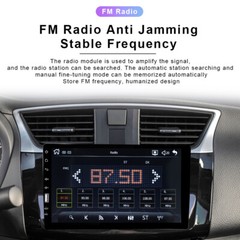 9 in Car Stereo Single 1 DIN Apple Carplay Android Auto HD Touch Screen FM-Radio