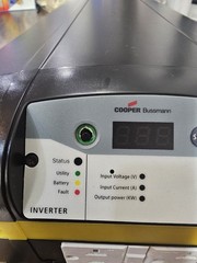 12-110-1800 COOPER BUSSMANN Power Inverter 1800 Watt 20Amp 12VDC to 120V AC