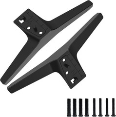 Durable ABS LG TV Stand Legs Replacement for 49-55 Inch TVs – Supports 80 lbs