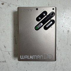 Sony Walkman WM-DD Champagne Compact Personal Stereo Cassette Player – For Parts