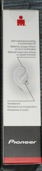 Pioneer Ironman E3 Sweatproof Sports Stereo Earphones Headphones SE-E3M White