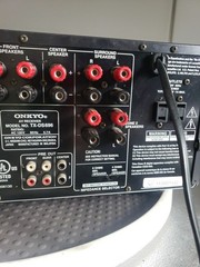 Onkyo TX-DS696 A/V Receiver Dolby® Digital, DTS®, Dolby® Pro Logic II, Bundle