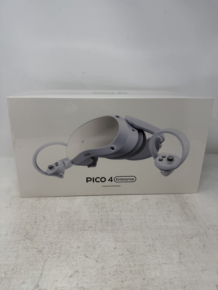 Pico 4 Enterprise (8GB + 256GB) White VR Headset – Factory Sealed