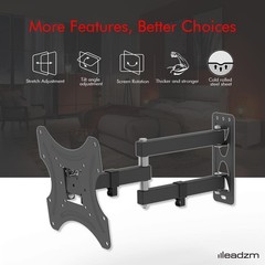 Full Motion Articulating TV Wall Mount for 12″-42″ LED/LCD TV Monitor Adjustable
