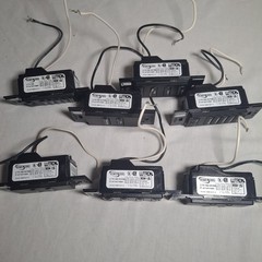 Lot of 7 Lutron Homeworks STR-NB-NONE Black Keypads Used Functional
