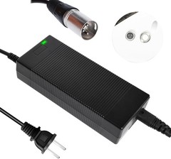 UL Certified 54.6V Fast Charger with XLR Plug – 13S 48V Lithium Battery Charger