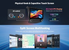 Eonon HAC1X7A Android 14 4+64 10.1″ for Honda Accord 2003-2007 Car Radio CarPlay
