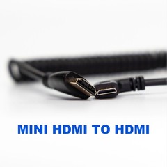 High-Speed Mini-HDMI to HDMI Cable MINI HDMI HD Cord For Canon SONY Camera