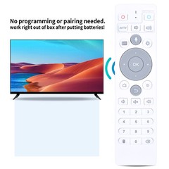 New Voice Remote Control For Unblock Tech UBOX10 Android Media Streamer