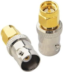 BNC Female Plug to SMA Male Jack RF Coaxial Adapter Connector