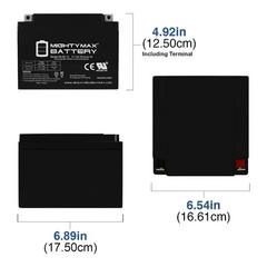 Mighty Max 12V 26AH Battery Replacement for Odyssey PC925